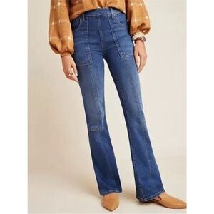 Pilcro and the Letterpress Women’s Jeans High Rise Boot Cut Anthropologie EUC 27